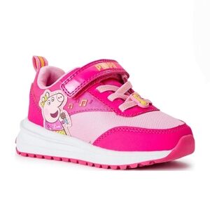 PEPPA PIG Singing Girls Pink Toddler Sneakers